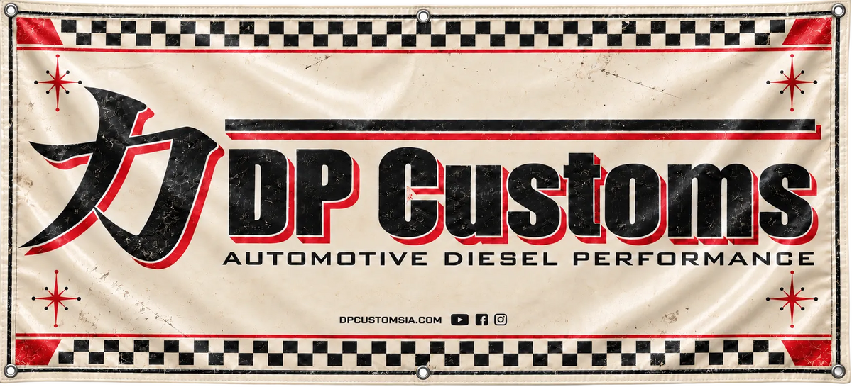 DP Customs 3x6 Shop Banner