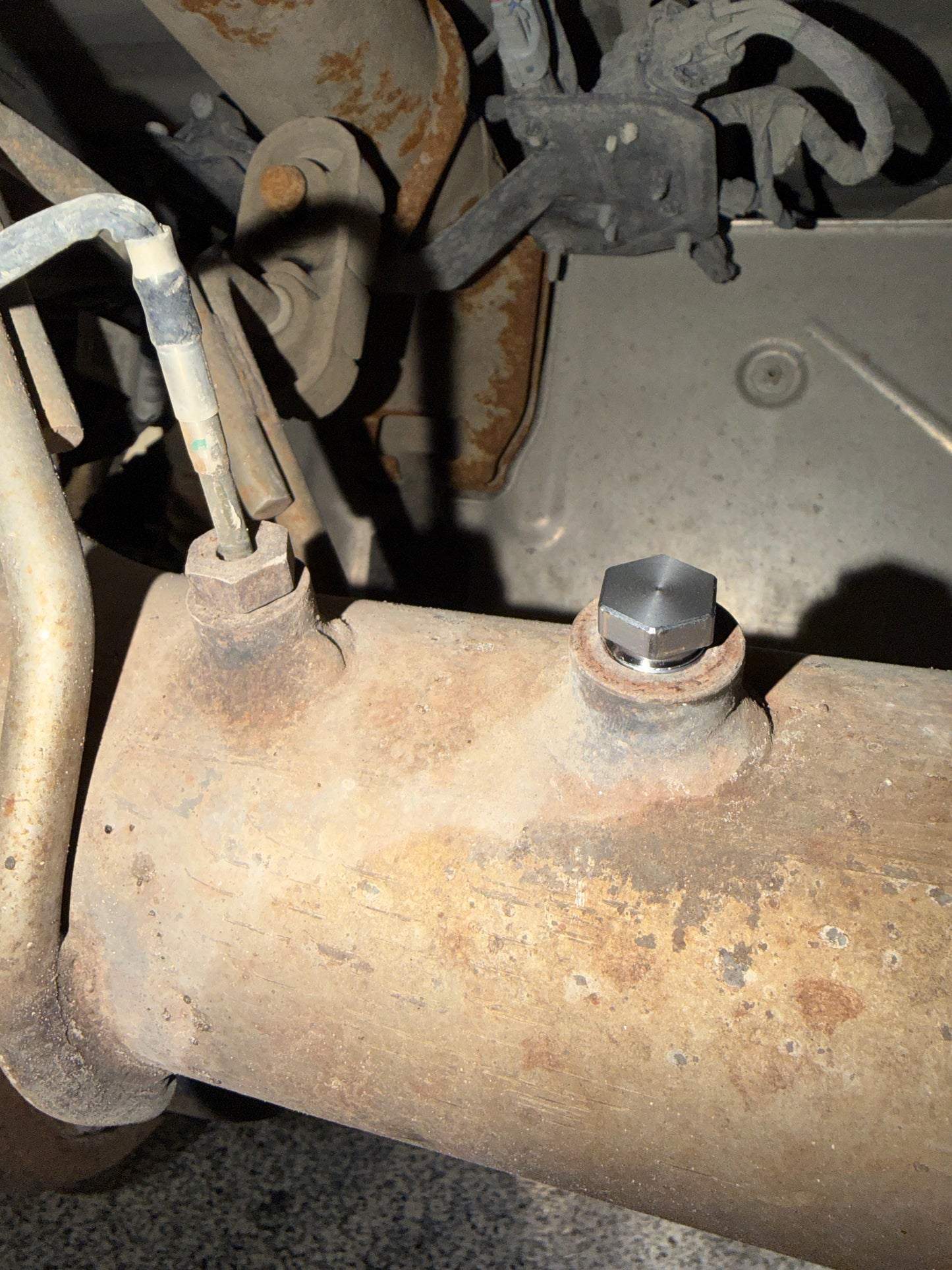 2017-2026 L5P Duramax Rear Differential Pressure Sensor Bung Plug