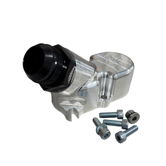 DP Customs 2001-2010 Duramax ForwardFlow Billet Thermostat Housing