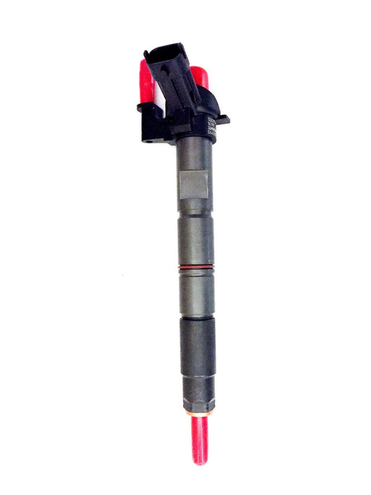 DP Customs Exergy LML Duramax Injector showing detailed view of high-performance diesel fuel injectors