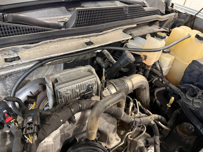 DP Customs 2017-2026 L5P Duramax VGT Turbo Coolant Return Line