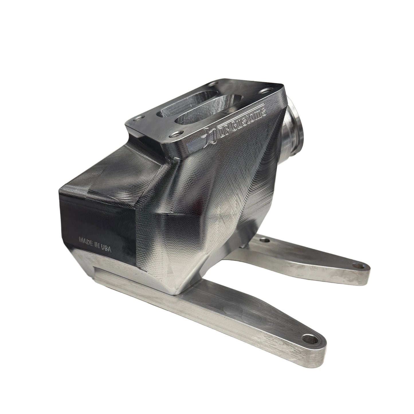 DP Customs L5P Duramax Twisted Billet T4 Wastegate Pedestal