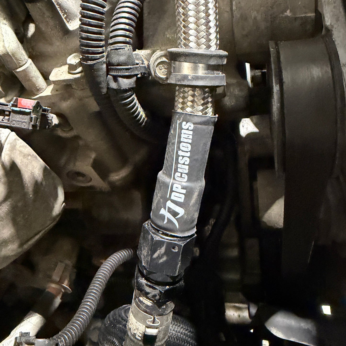 DP Customs -10AN L5P Duramax Coolant Heater Hose Kit