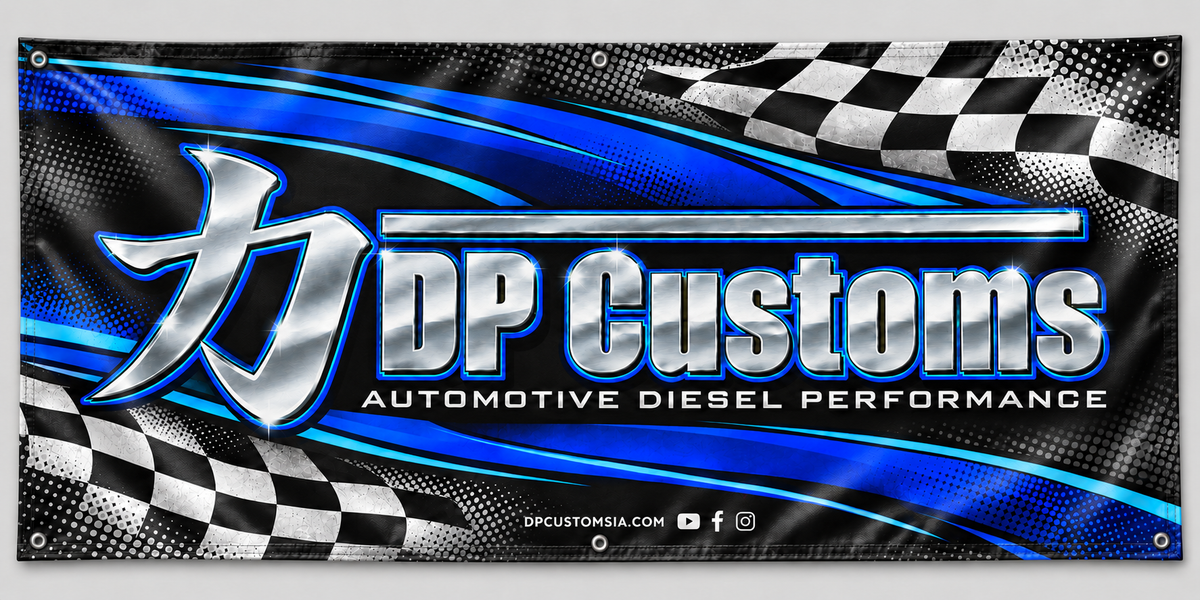 DP Customs 3x6 Shop Banner