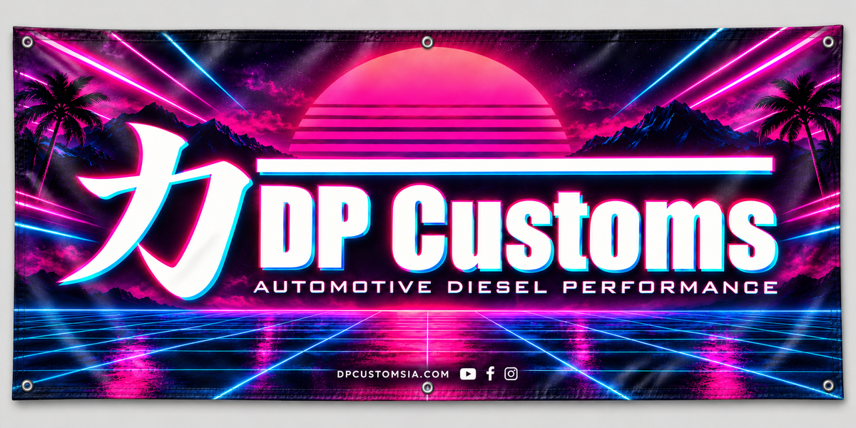 DP Customs 3x6 Shop Banner