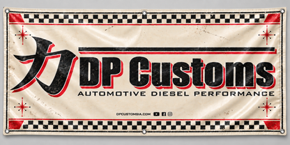 DP Customs 3x6 Shop Banner