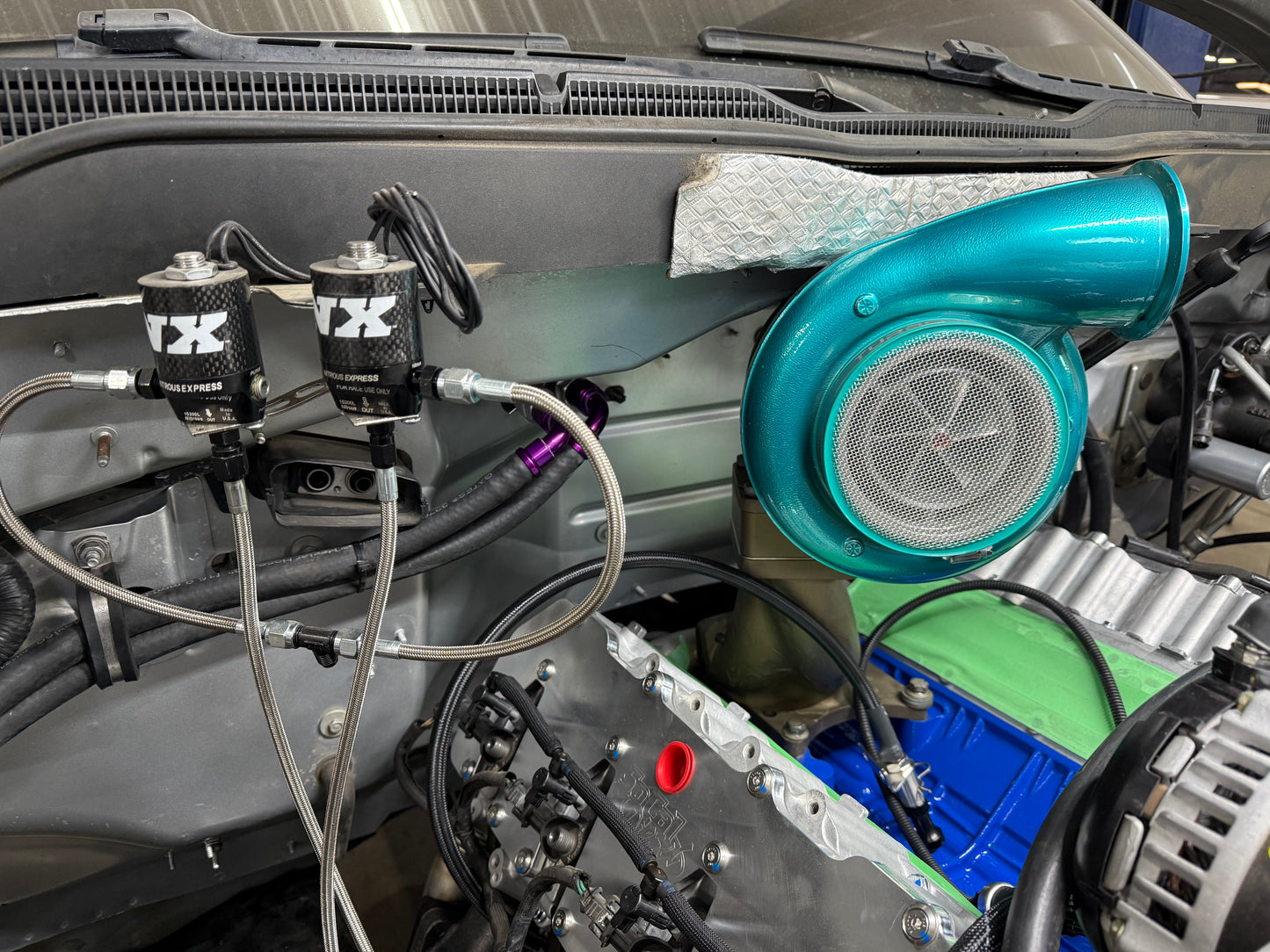 DP Customs Billet -10 AN GM Heater Core Adapter Fitting