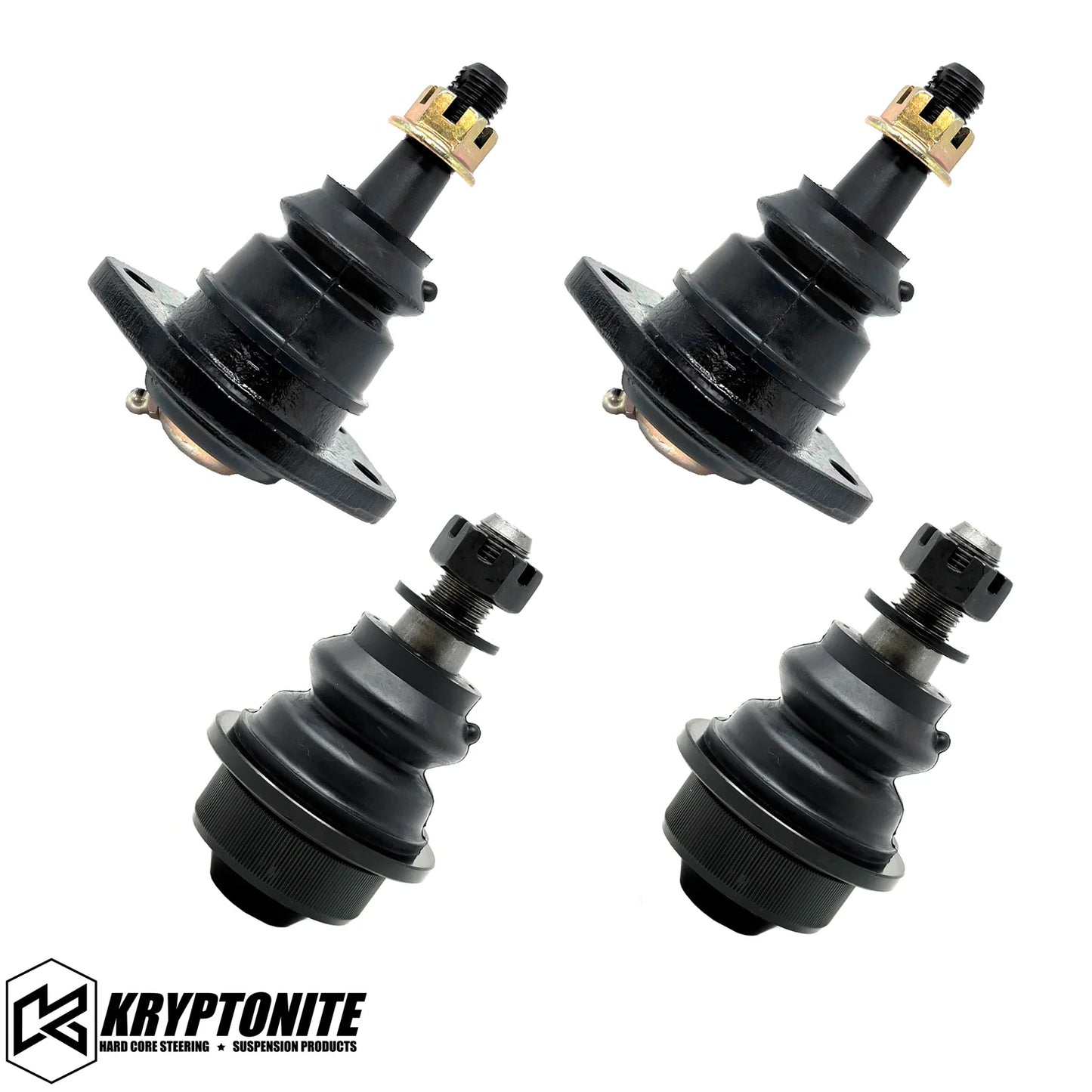 KRYPTONITE Upper & Lower Ball Joint Package Deal (For Aftermarket Control Arms) 2001-2010