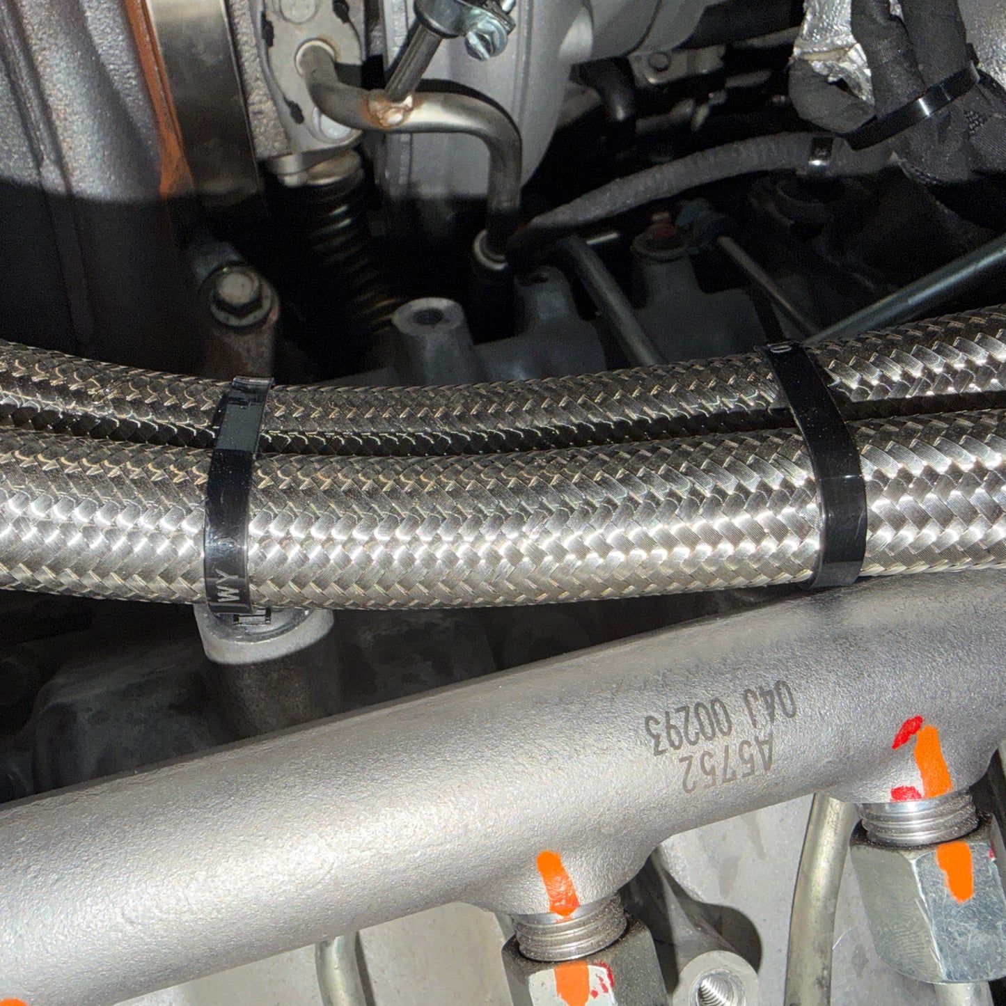 DP Customs -10AN L5P Duramax Coolant Heater Hose Kit