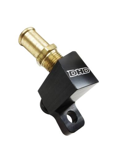 DHD 500-304 Duramax LB7 LLY LBZ Billet Thermostat Housing to Heater Core Fitting