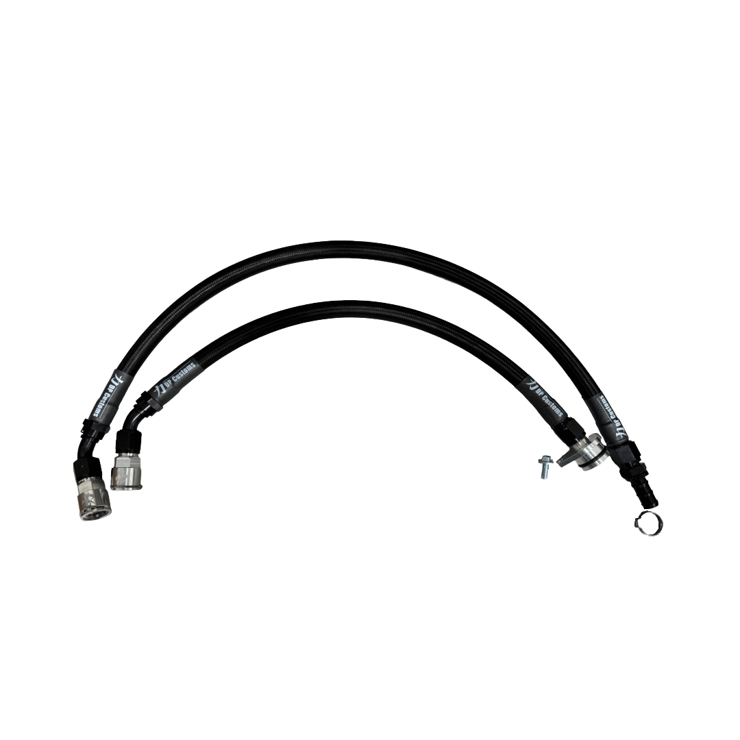DP Customs -10AN L5P Duramax Coolant Heater Hose Kit