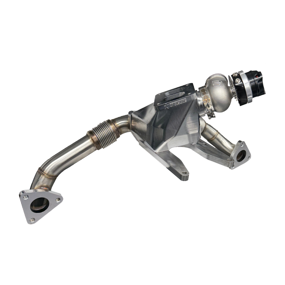 DP Customs L5P Duramax Twisted Billet T4 Wastegate Pedestal