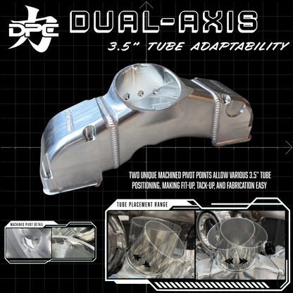 DP Customs L5P Duramax 3.5" Billet Intake Bridge