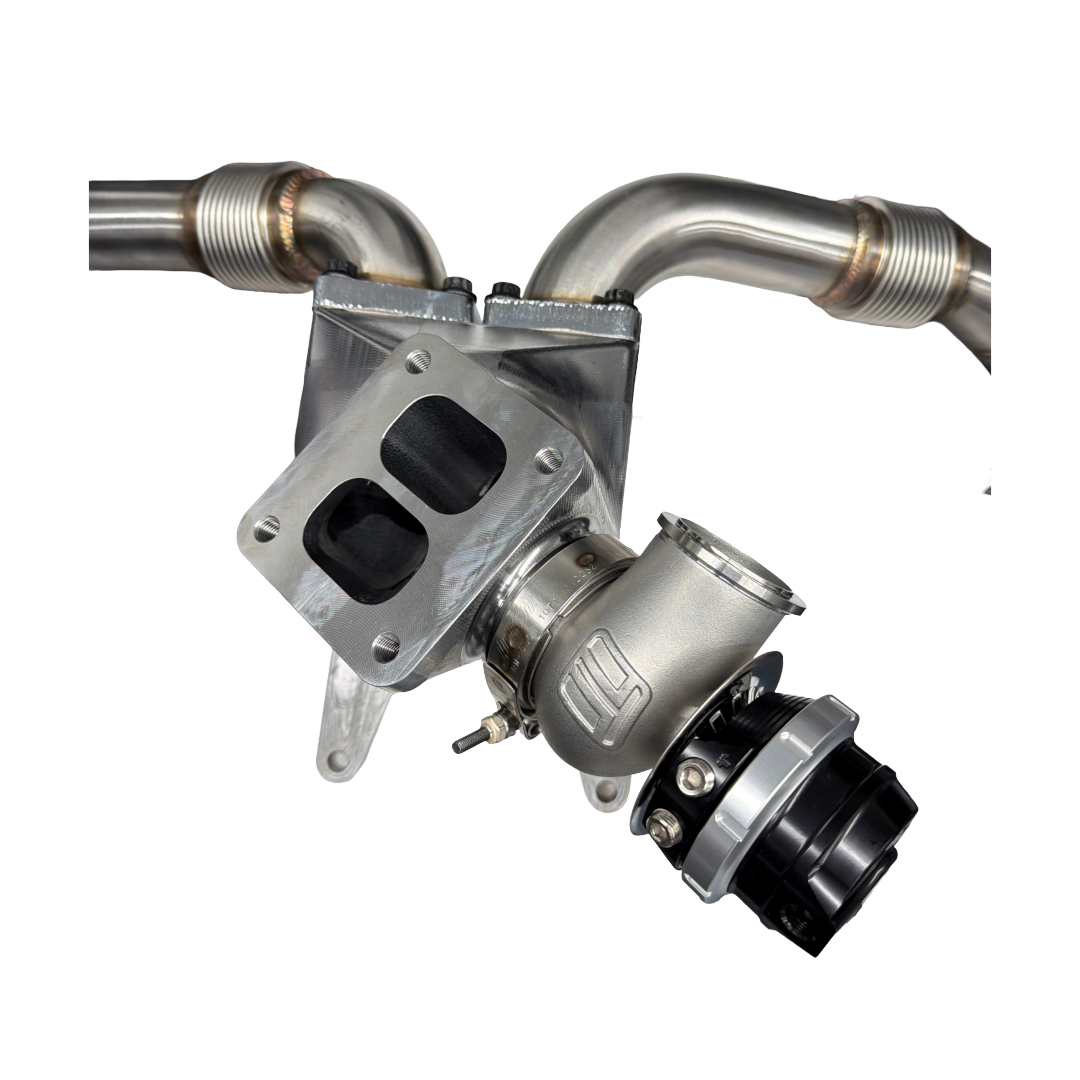 DP Customs L5P Duramax Twisted Billet T4 Wastegate Pedestal