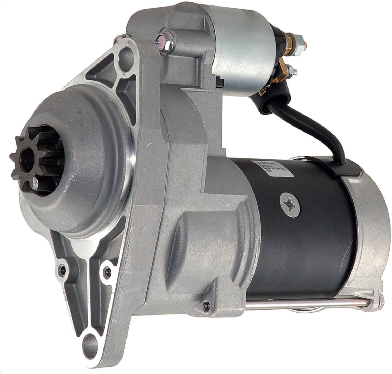 ACDelco new starter motor for Duramax trucks, compatible with 2001-2026 models, shown in the image.