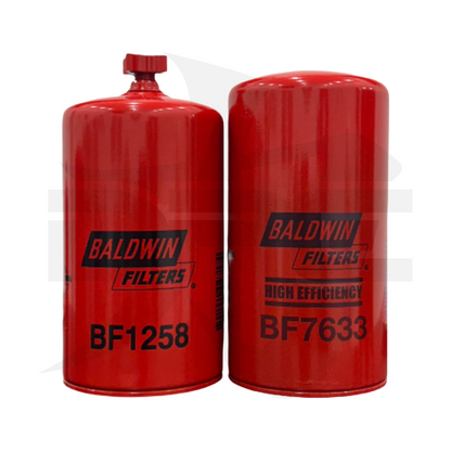 DP Customs Baldwin replacement lift pump filter set with multiple filters for diesel fuel system, shown in the image.