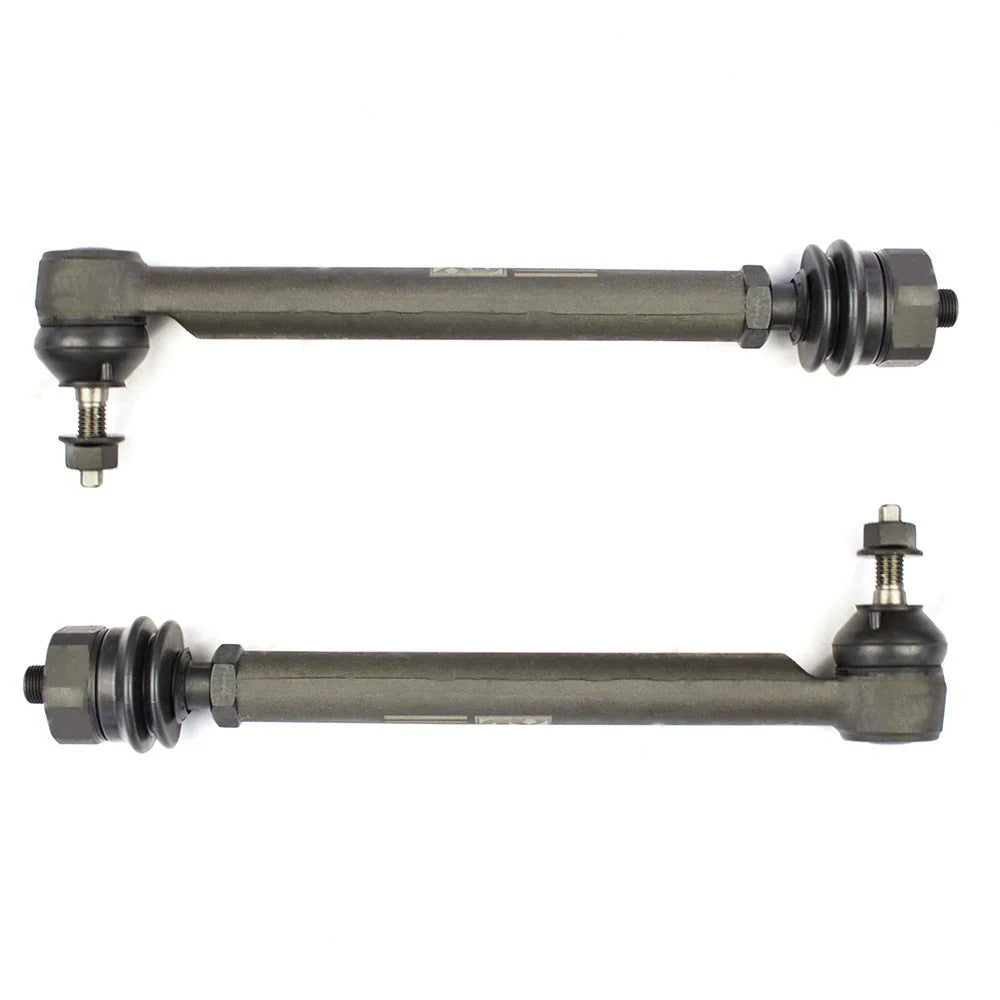DP Customs DMAX Store XD Tie Rods installed on vehicle showing enhanced steering components and durability.