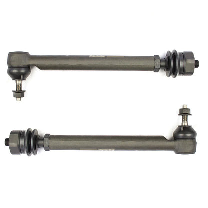 DP Customs DMAX Store XD Tie Rods installed on vehicle showing enhanced steering components and durability.