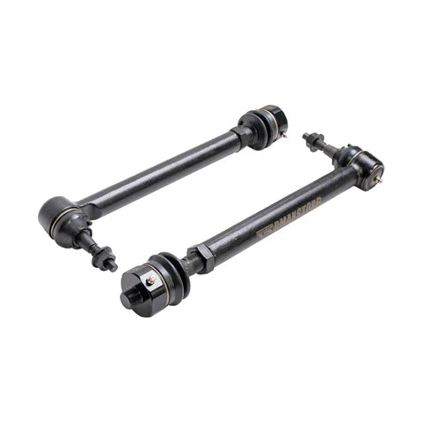 DP Customs DMAX Store XD Tie Rods, new XD-TR-11-01 model, close-up of durable automotive steering components