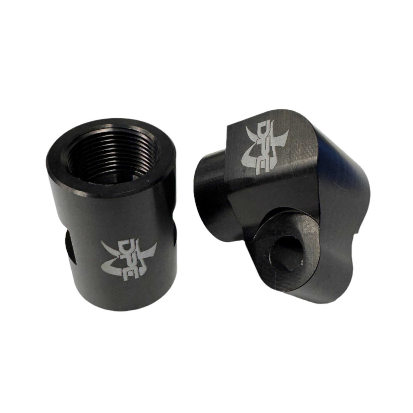 DP Customs 03-07 Duramax front route AC suction line showing detailed metal tubing and fittings for vehicle air conditioning system