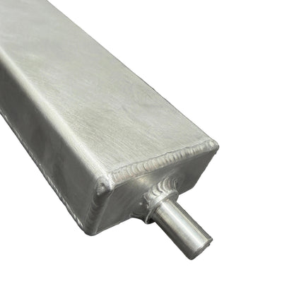 DP Customs radiator supports for 2001-2007 Duramax trucks, durable metal construction for engine cooling system support.