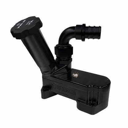 DP Customs billet CCV system for 2017-2026 Duramax L5P engine, high-quality aluminum construction with precise fit and finish