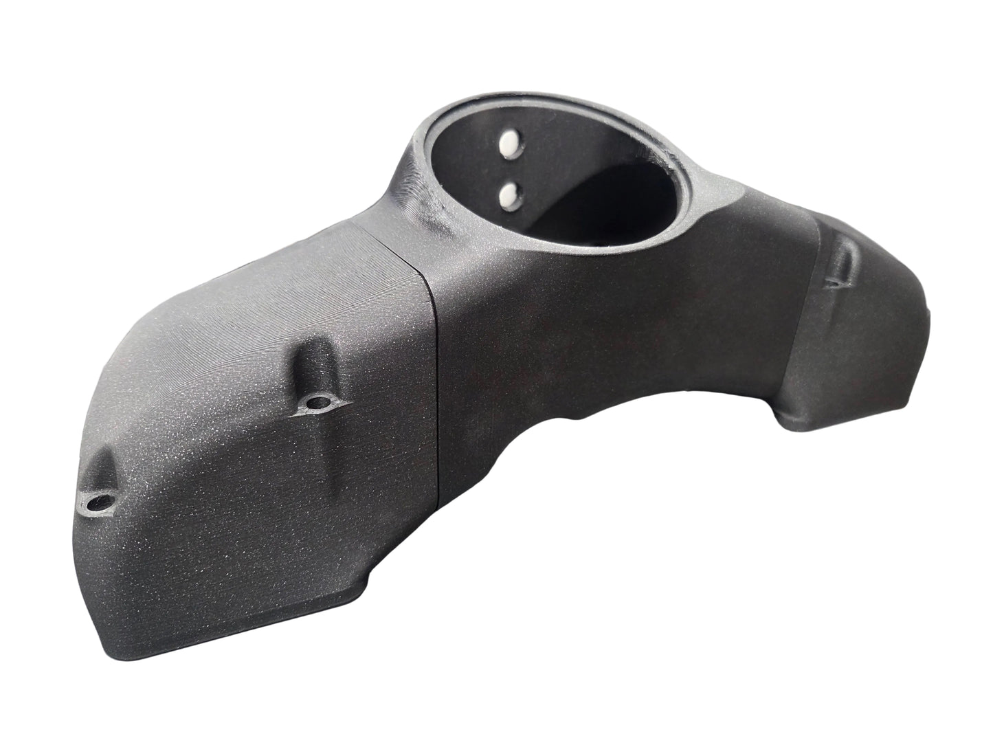DP Customs Billet 3.5-inch L5P Intake Bridge, high-quality metal engine component for improved airflow and performance.