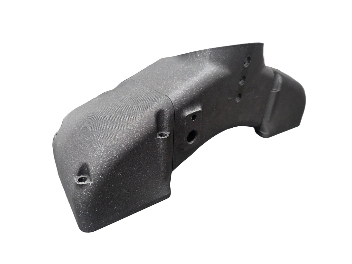 DP Customs Billet 3.5-inch L5P Intake Bridge in polished aluminum, designed for durable engine performance.