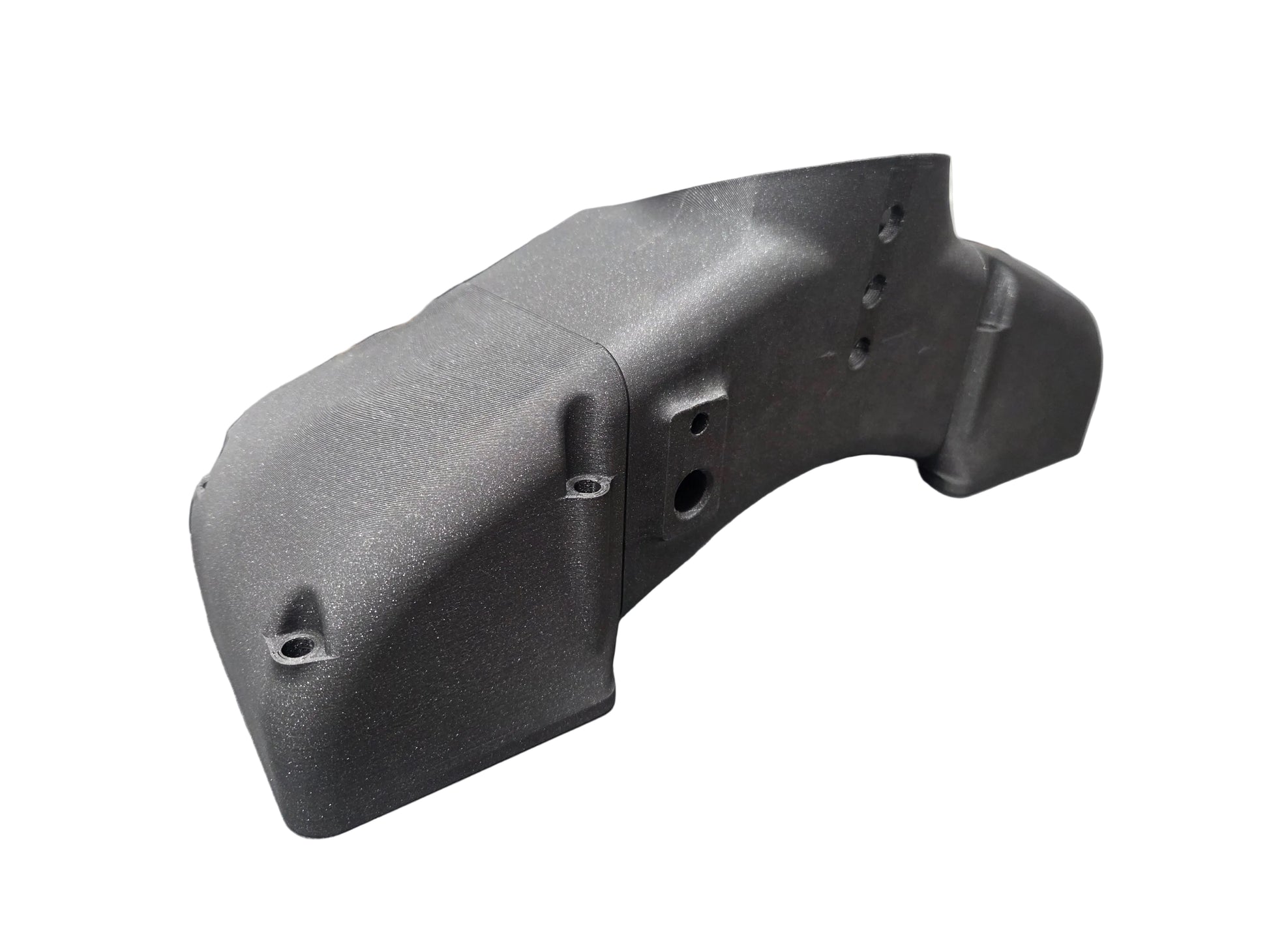 DP Customs Billet 3.5-inch L5P Intake Bridge in polished aluminum, designed for durable engine performance.
