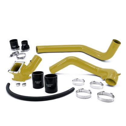 DP Customs HSP LBZ LMM Duramax intercooler pipe kit with metal charge pipes for Chevrolet and GMC diesel trucks.