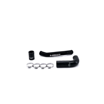 HSP Diesel upper coolant tube for 2011-2014 LML Duramax Chevrolet GMC engines, finished in satin black.