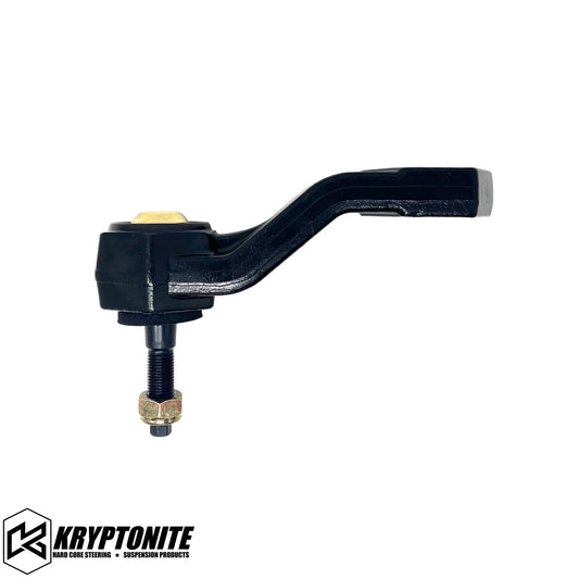 Kryptonite Products Uni Spline Pitman Arm, black metal automotive steering component with spline connection.
