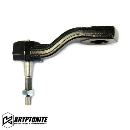 Kryptonite Products Uni Spline Pitman Arm shown in black, detailed view of the automotive steering component.