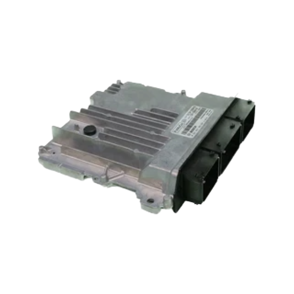 Motorcraft ECM unlocked for 2020-2022 Powerstroke 6.7 engine, featuring a circuit board with electronic components and connectors.