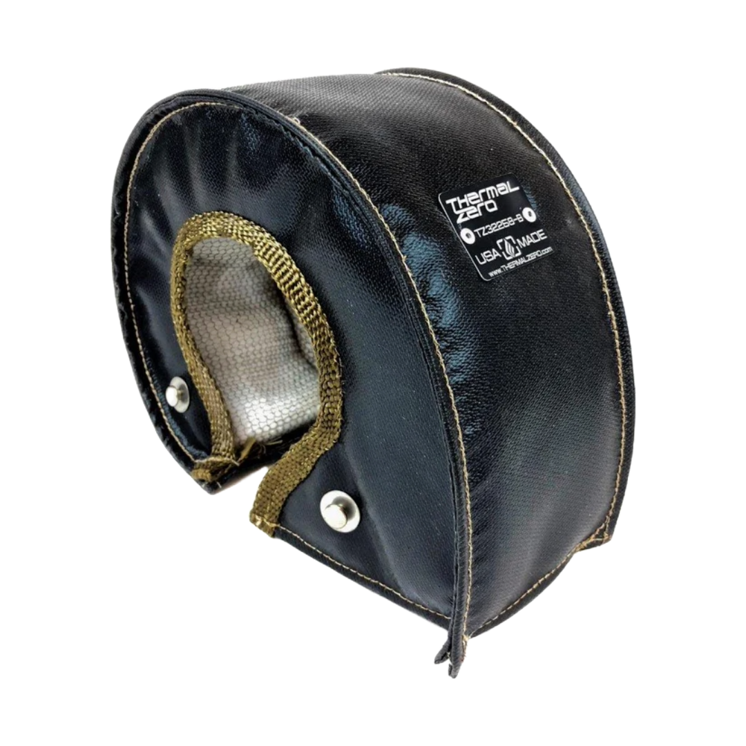 Thermal Zero T4 Turbo Blanket, insulated wrap with thermal material designed to protect turbochargers during maintenance.